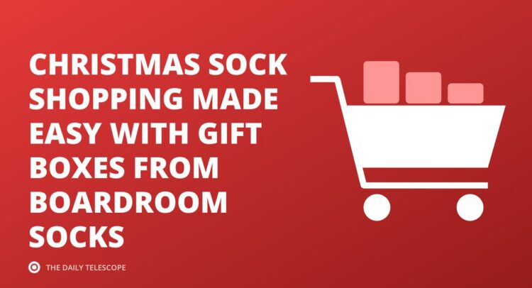 CHRISTMAS SOCK SHOPPING MADE EASY WITH GIFT BOXES FROM BOARDROOM SOCKS
