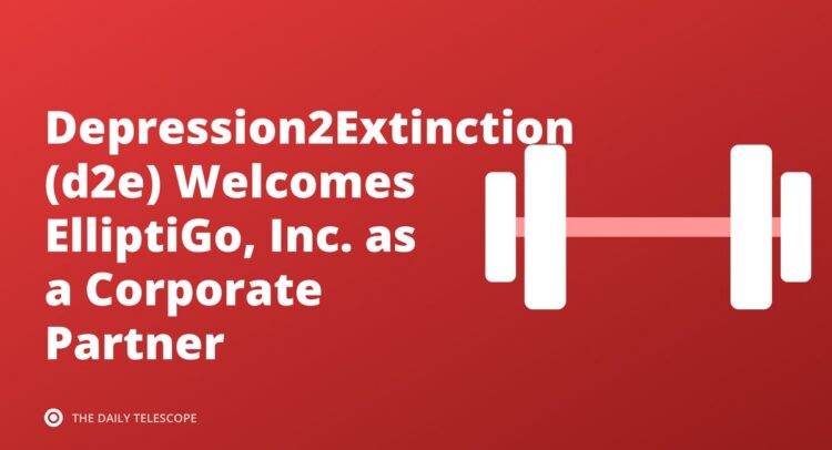 Depression2Extinction (d2e) Welcomes ElliptiGo, Inc. as a Corporate Partner