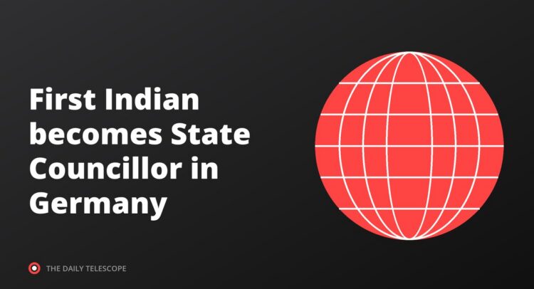 First Indian becomes State Councillor in Germany