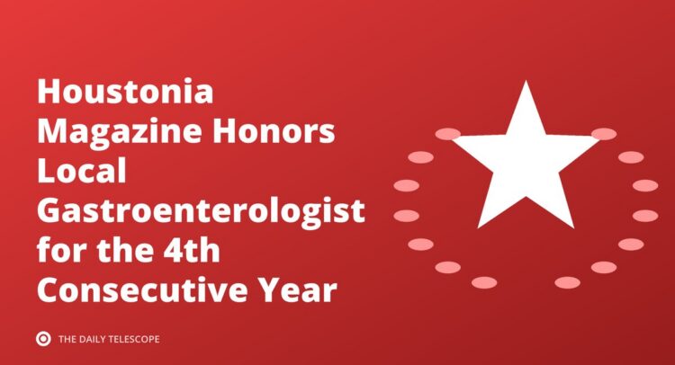 Houstonia Magazine Honors Local Gastroenterologist for the 4th Consecutive Year