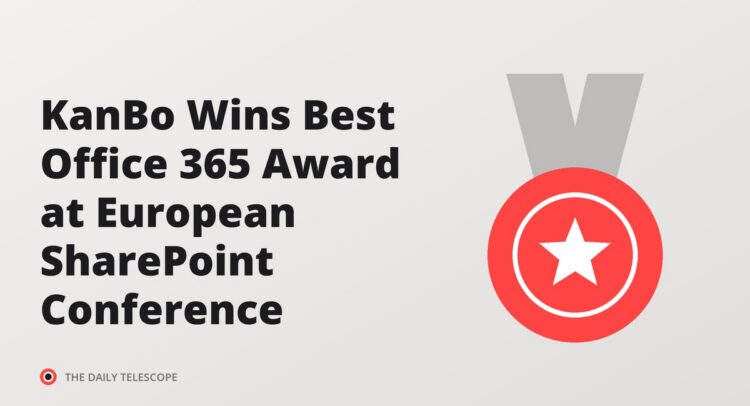 KanBo Wins Best Office 365 Award at European SharePoint Conference