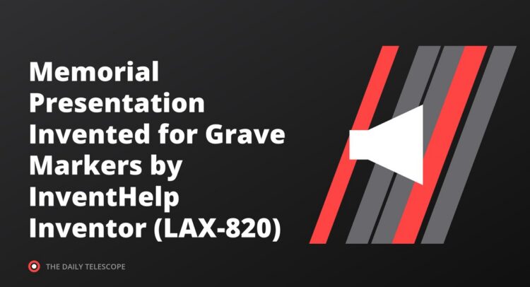 Memorial Presentation Invented for Grave Markers by InventHelp Inventor (LAX-820)