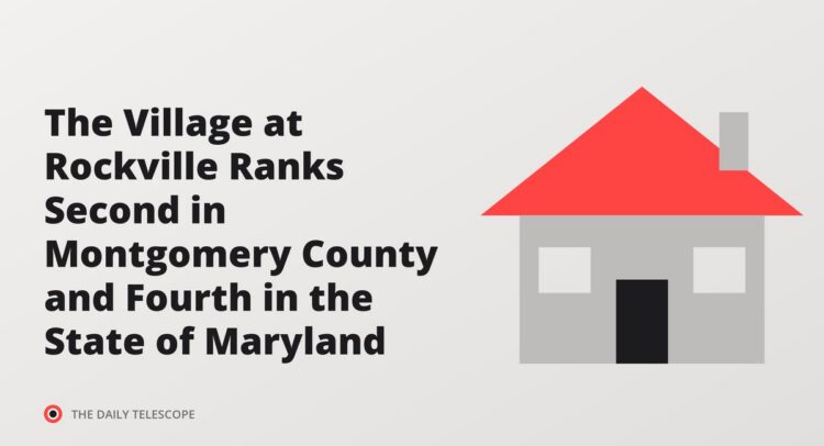 The Village at Rockville Ranks Second in Montgomery County and Fourth in the State of Maryland